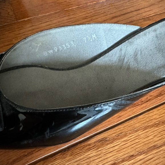 Stuart Weitzman Patent Leather Bow
Accents Mules - Picture 2 of 5